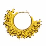 JOYASHUB Vibrant Yellow Beaded Bali