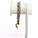 Joyashub Handcrafted Beaded Bracelet with Adjustable Closure